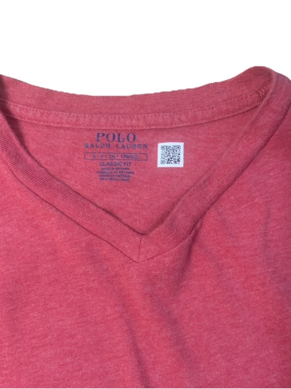 🔥 Polo Ralph Lauren Red T-Shirt Small Classic Fit | Luxury Casual Classic Tee - Picture 5 of 5
